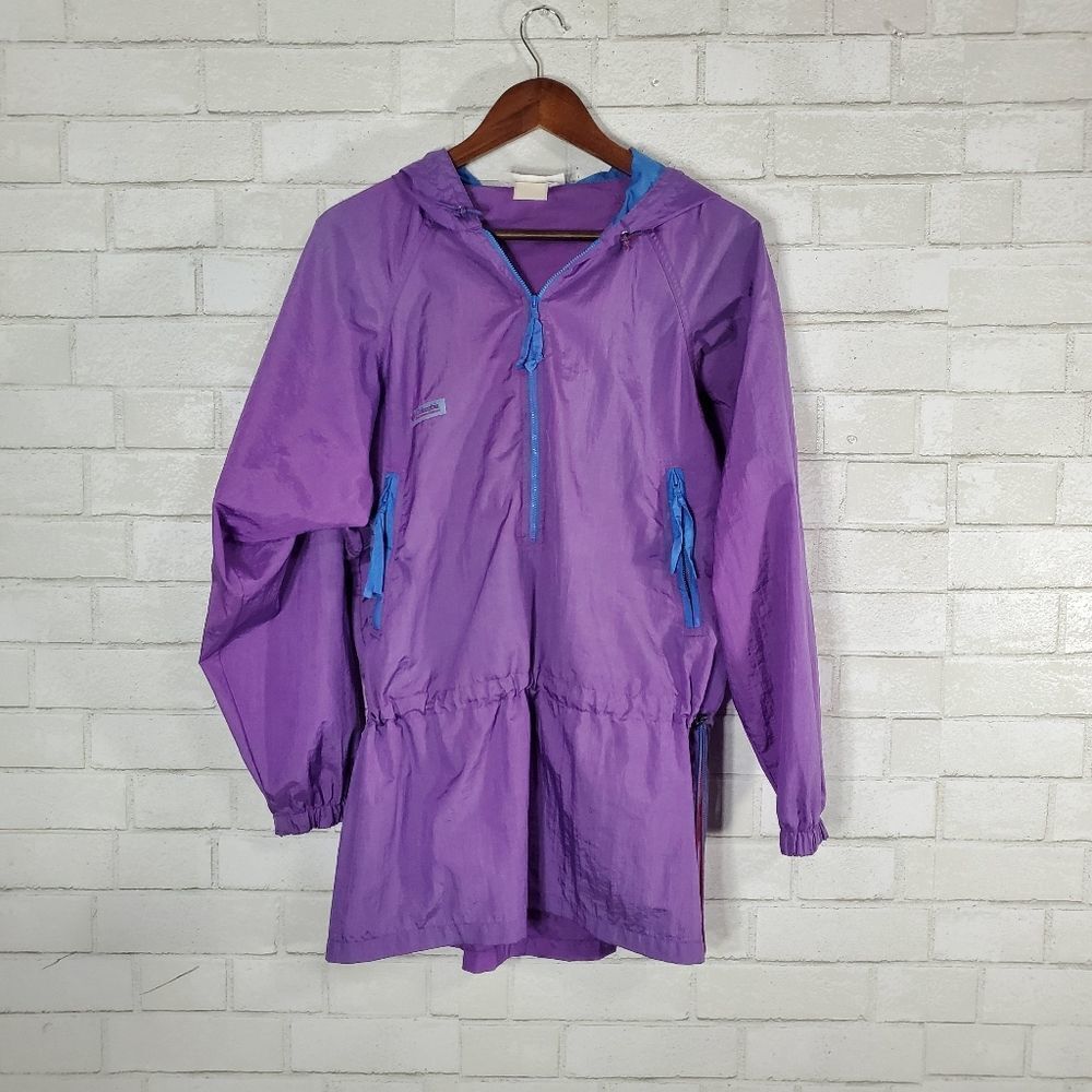 Columbia vintage half-zip windbreaker
